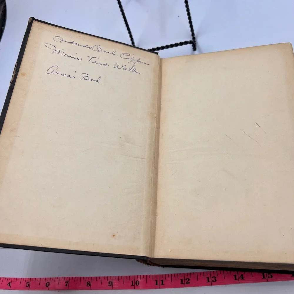 1909 Household Discoveries and Mrs. Curtis's Cook Book Antique Sidney Morse Book